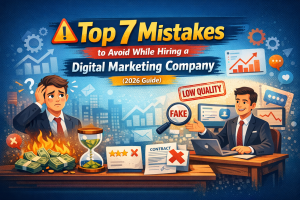 Top 7 Mistakes to Avoid While Hiring a Digital Marketing Company (2026 Guide)