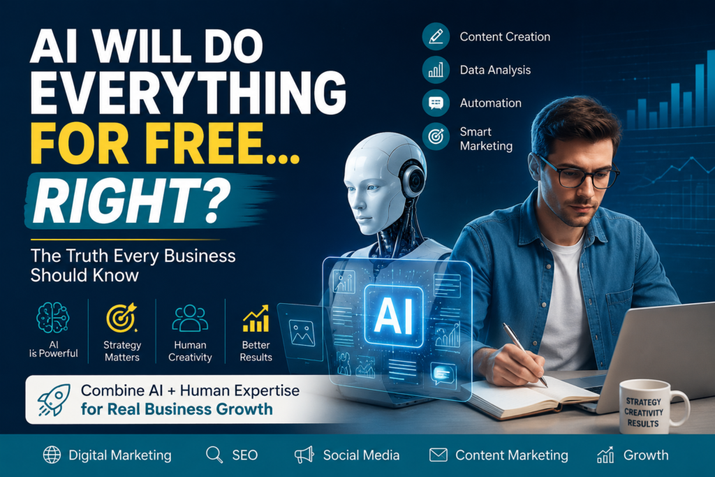 AI Will Do Everything for Free… Right?